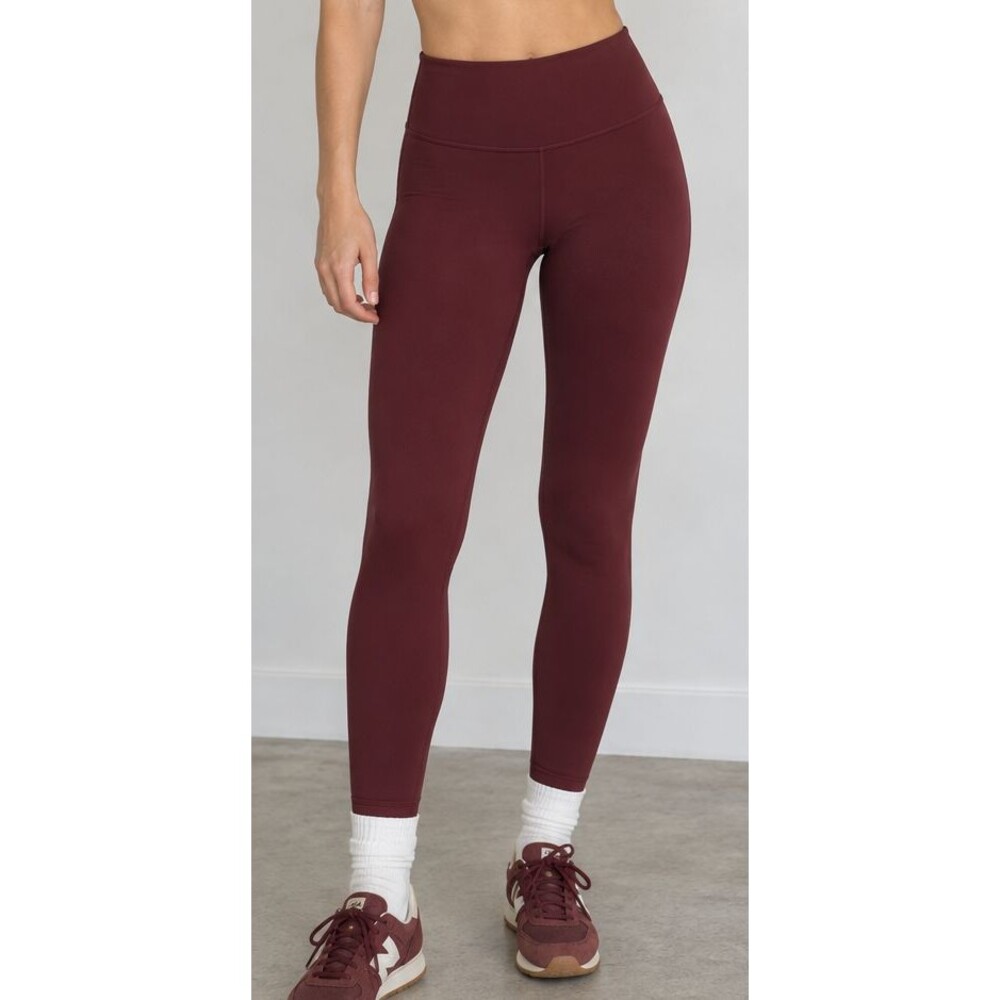 Lululemon Align High-Rise Pant 25" Lunar New Year Burgundy Bay Size 2 NWT